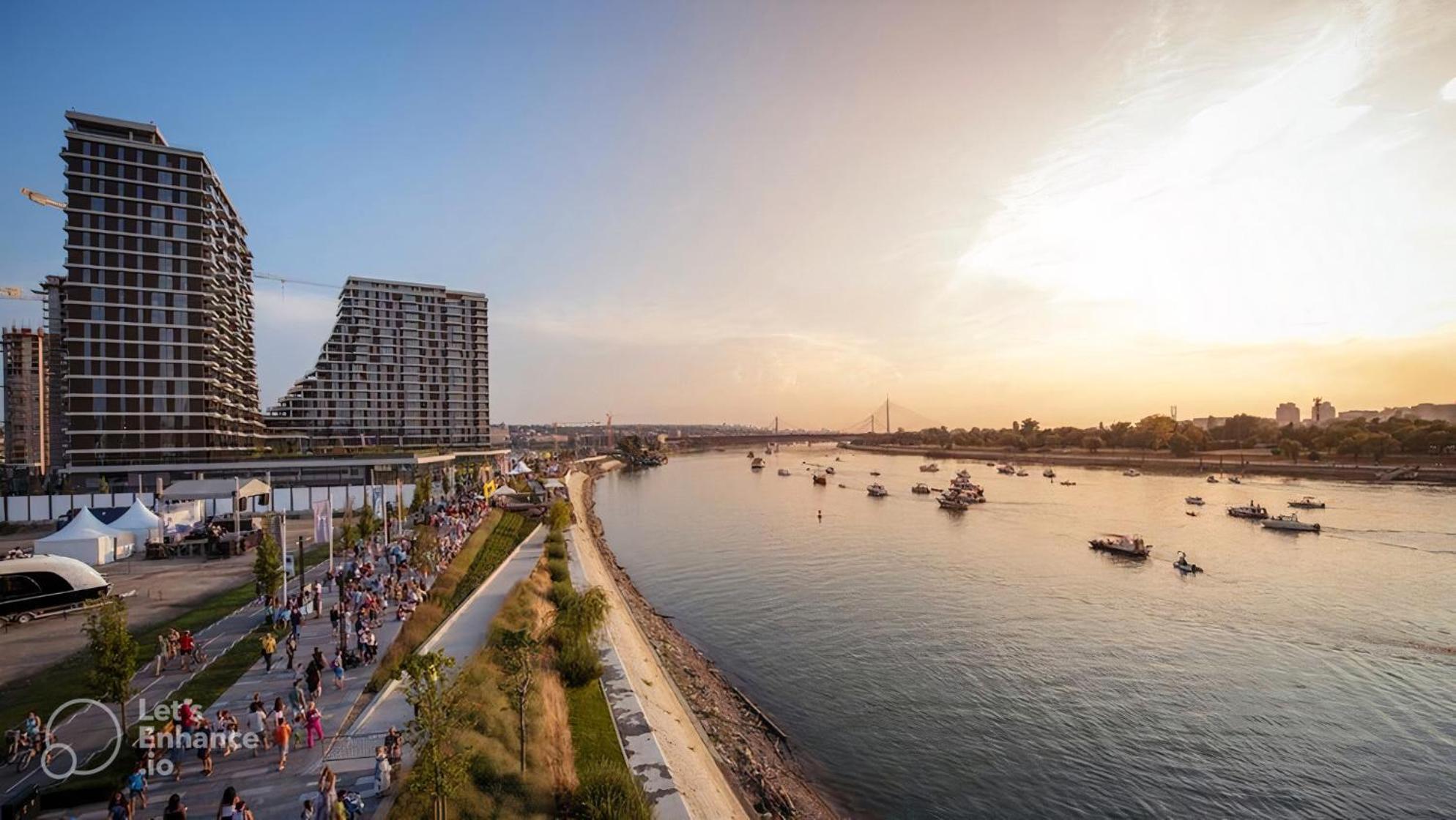 Beldorado Apartments - Belgrade Waterfront Royal Luxury Studio المظهر الخارجي الصورة